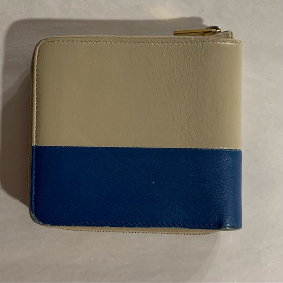 CÉLINE beige/sea Small Zipped Multifuction WALLET - Picture 5 of 15